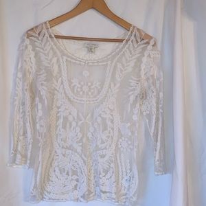 Saint Tropez West Lace Blouse